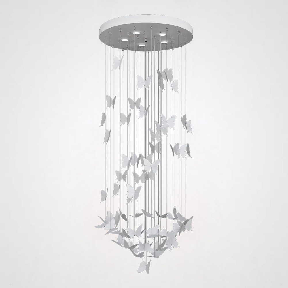 Подвесная люстра Imperiumloft Night Butterflies Chandelier 40.208