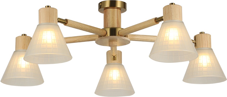 Потолочная люстра Arte Lamp Meleph A4096PL-5BR