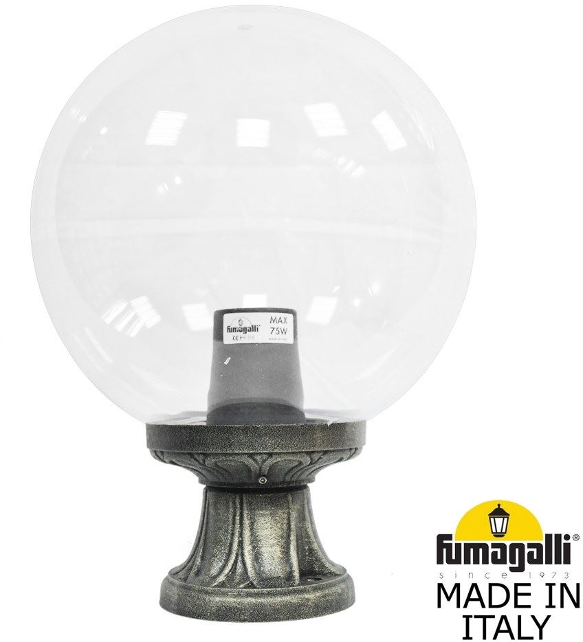 Наземный низкий светильник Fumagalli Globe 300 G30.110.000.BXF1R