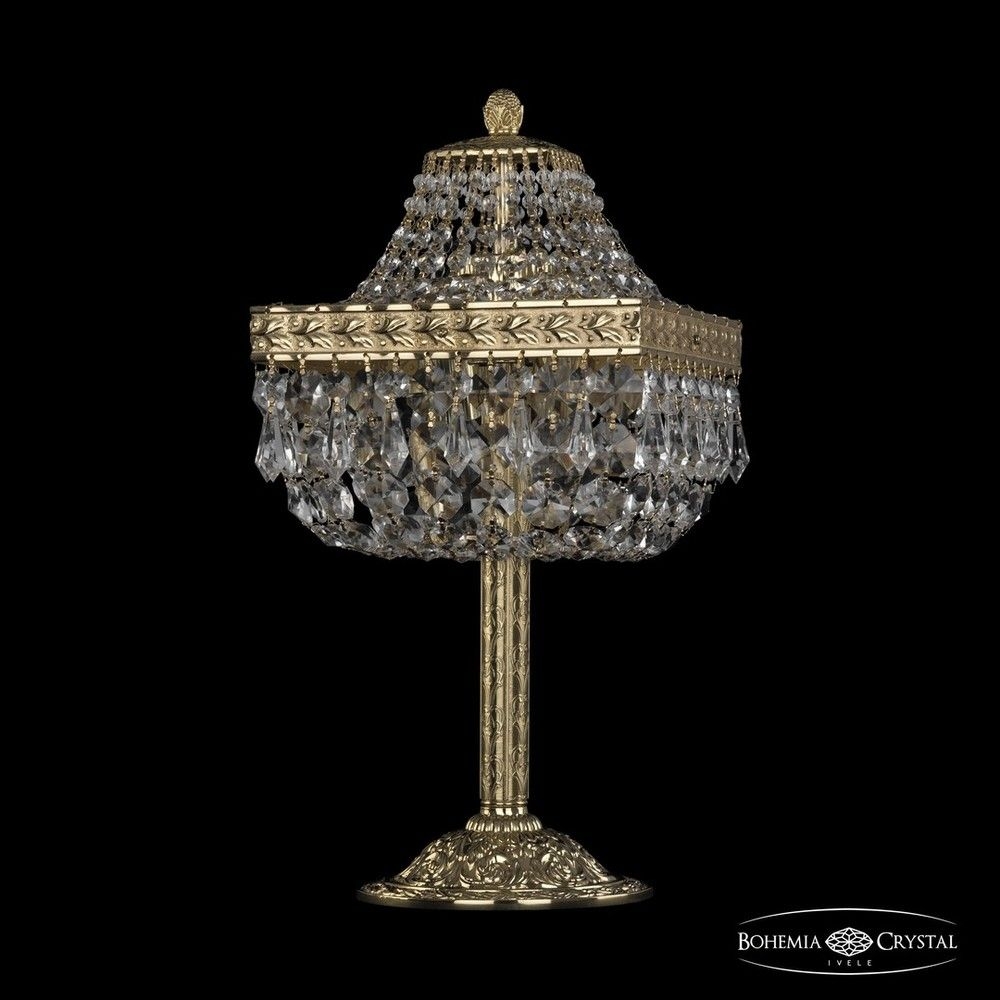 Настольная лампа декоративная Bohemia Ivele Crystal 1901 19012L6/H/20IV G