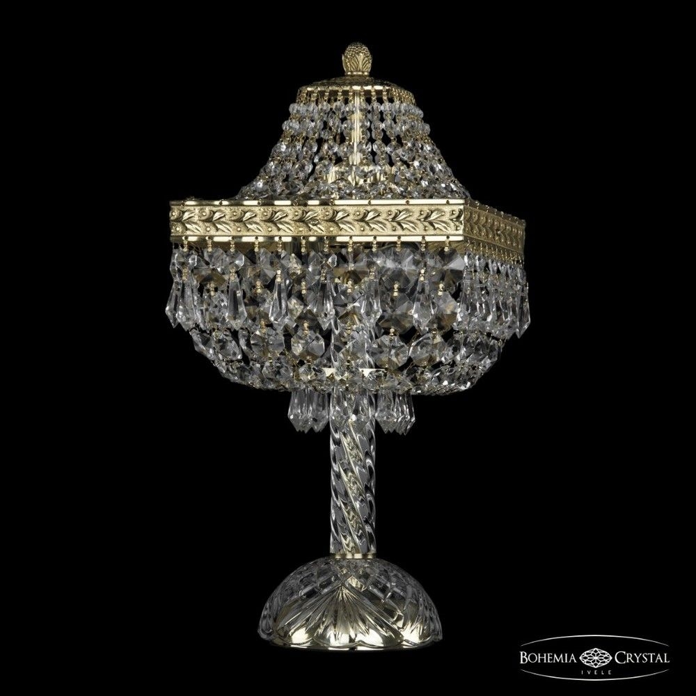 Настольная лампа декоративная Bohemia Ivele Crystal 1927 19272L4/H/20IV G