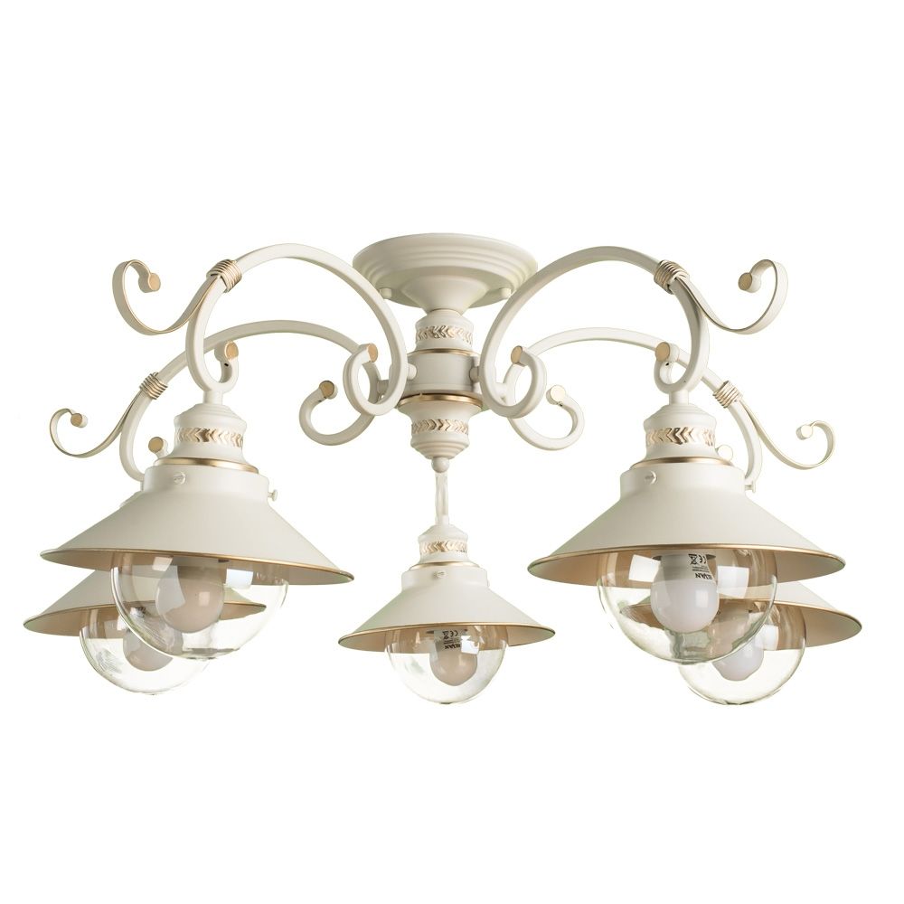 Потолочная люстра Arte Lamp Grazioso A4577PL-5WG