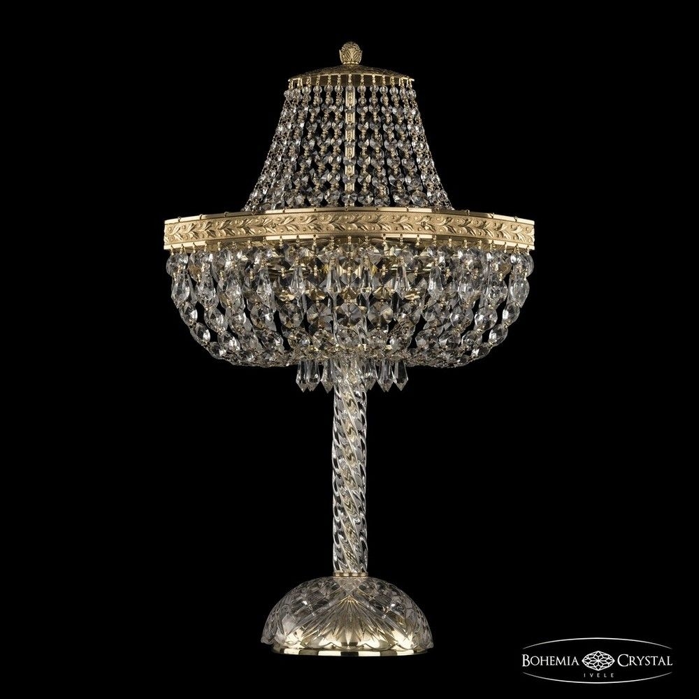 Настольная лампа декоративная Bohemia Ivele Crystal 1927 19273L4/H/35IV G