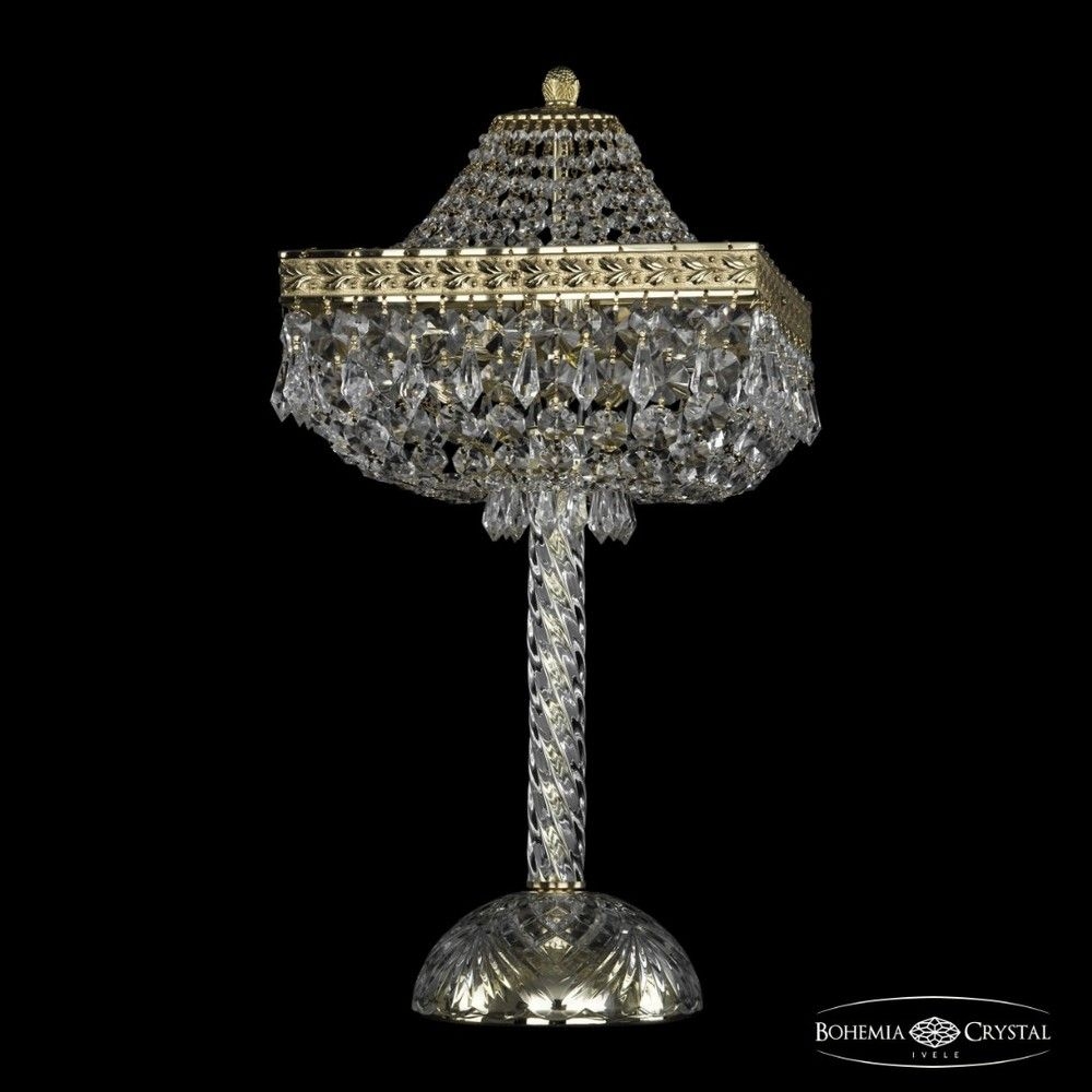 Настольная лампа декоративная Bohemia Ivele Crystal 1927 19272L4/H/25IV G