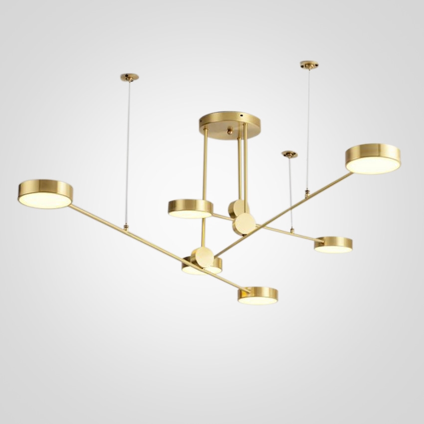 Потолочная люстра Imperiumloft Technum Led Gold TECHNUM-LED-GOLD01