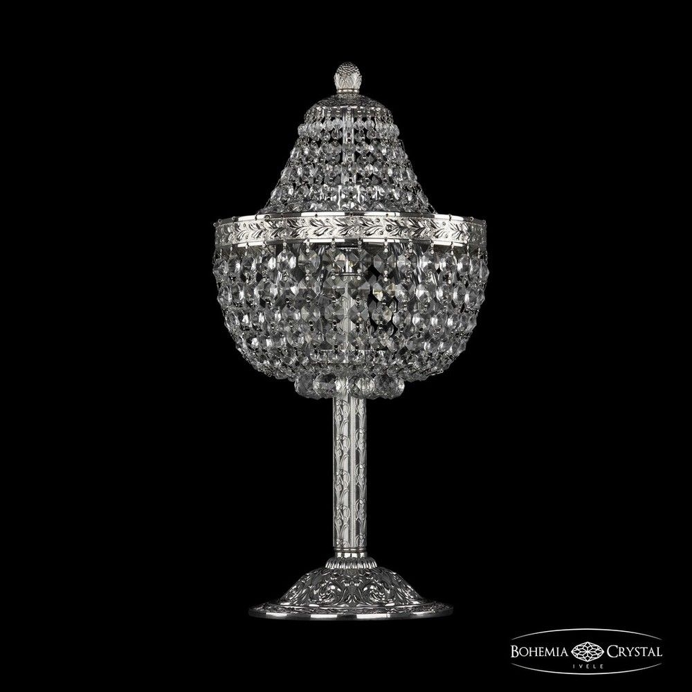 Настольная лампа декоративная Bohemia Ivele Crystal 1928 19281L6/H/20IV Ni