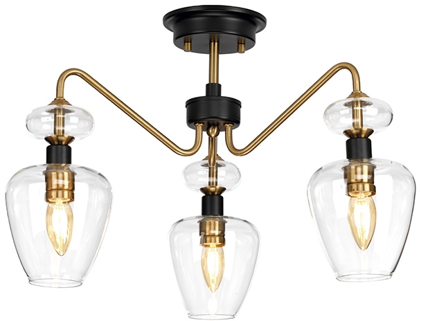 Потолочная люстра Elstead Lighting Armand DL-ARMAND-SF3-AB