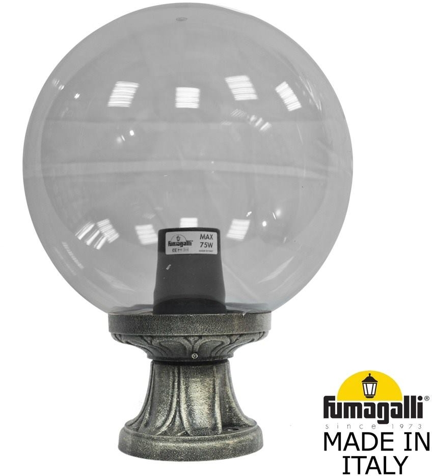 Наземный низкий светильник Fumagalli Globe 300 G30.110.000.BZF1R