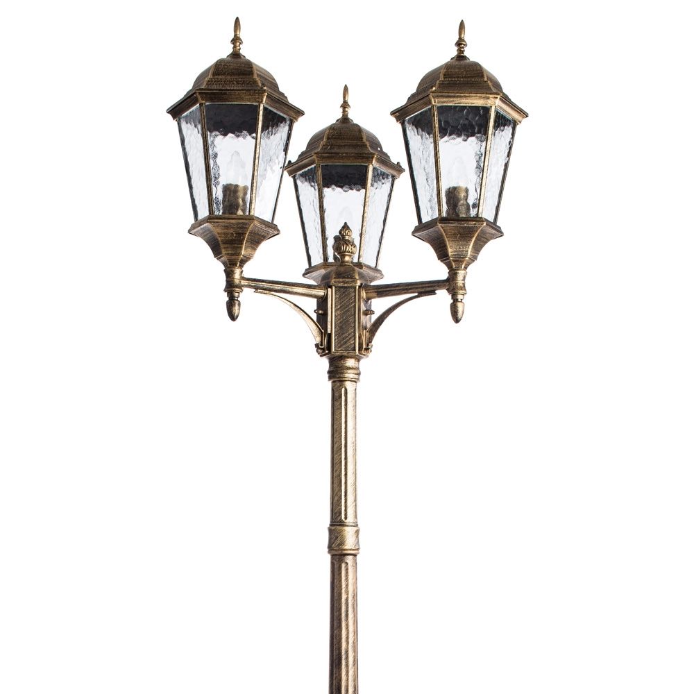 Фонарный столб Arte Lamp Genova A1207PA-3BN