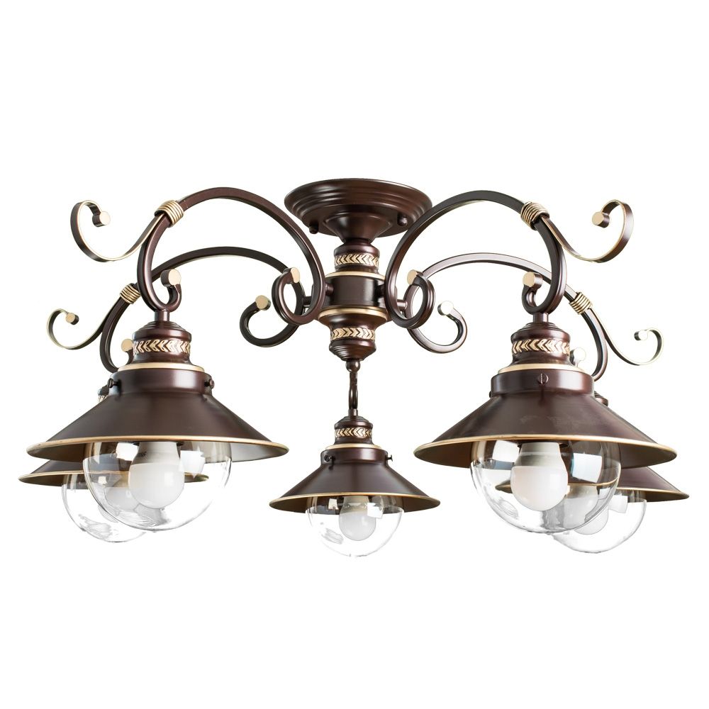 Потолочная люстра Arte Lamp Grazioso A4577PL-5CK