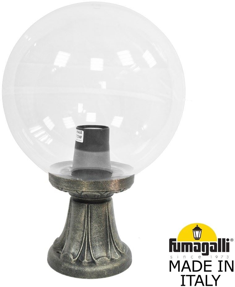 Наземный низкий светильник Fumagalli Globe 300 G30.111.000.BXF1R