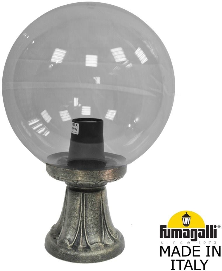 Наземный низкий светильник Fumagalli Globe 300 G30.111.000.BZF1R