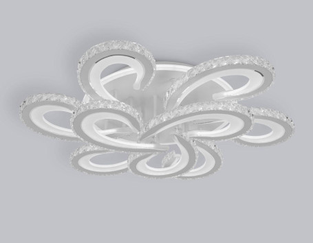 Потолочная светодиодная люстра Ambrella light Acrylica Ice FA1704