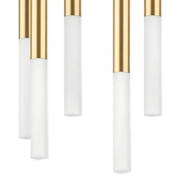 Комплект с подвесной люстрой Lightstar Tubo (574733+747133 (8 шт) L8T747133