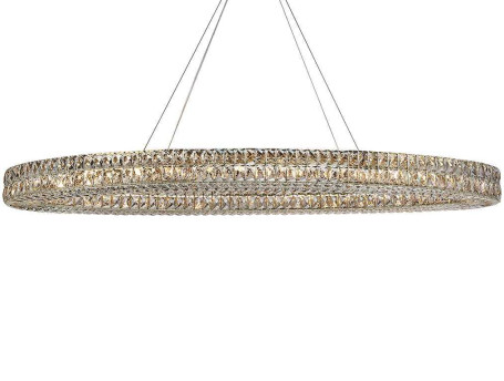 Люстра NEWPORT 8550/160 C oval gold polished