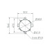 Светодиодный модуль Arlight Visor-SPI-D40-6Led-24V RGB 027220