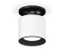 Комплект накладного светильника Ambrella light Techno Spot XS7401080 SWH/PBK/SBK белый песок/черный полированный/черный песок (N7926, C7401, N7021)