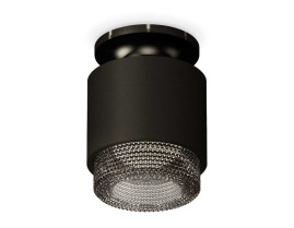 Комплект накладного светильника Ambrella light Techno Spot XS7511062 SBK/PBK/BK черный песок/черный полированный/тонированный (N7926, C7511, N7192)