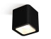 Комплект накладного светильника Ambrella light Techno Spot XS7841001 SBK/SWH черный песок/белый песок (C7841, N7701)