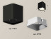 Комплект накладного светильника Ambrella light Techno Spot XS7841001 SBK/SWH черный песок/белый песок (C7841, N7701)