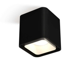 Комплект накладного светильника Ambrella light Techno Spot XS7841001 SBK/SWH черный песок/белый песок (C7841, N7701)