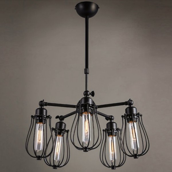 Подвесная люстра Loft-Concept Marconi Cage Restoration Hardware 40.117-0 3236