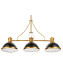 Подвесная люстра Lumina Deco Ettore LDP 710-3 BK+MD
