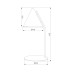 Настольная лампа TK Lighting 16009 Cono
