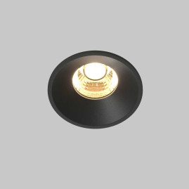 Встраиваемый светильник Maytoni Technical Downlight Round DL058-7W2.7K-B
