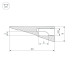 Профиль Arlight SL-Mini-Shelf-H8-2000 Anod Olive Grey 038205