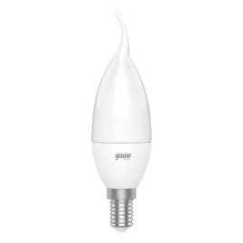 Лампа светодиодная Gauss E14 5,5W 3000К матовая 1034116