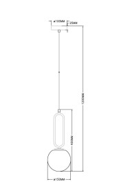 Подвесной светильник MyFar Pierre MR2243-1P