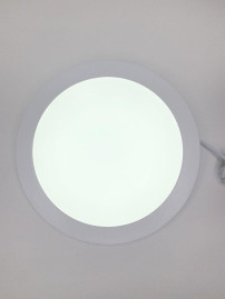 Настенно-потолочный светодиодный светильник Elvan NLS-702R-18W-WH-Wh