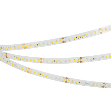 Светодиодная лента Arlight 7,7W/m 144LED/m 2835SMD теплый белый 5M RT-A144-10mm 24V Warm2700 038781