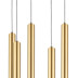 Комплект с подвесной люстрой Lightstar Tubo (574733+747143 (8шт) L8T747143