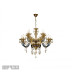 Подвесная люстра iLamp Asia 61081-8+4 BR