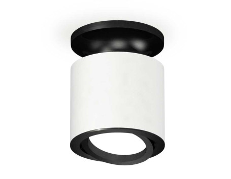 Комплект накладного светильника Ambrella light Techno Spot XS7401081 SWH/PBK белый песок/черный полированный (N7926, C7401, N7002)