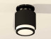 Комплект накладного светильника Ambrella light Techno Spot XS7511063 SBK/PBK/FR черный песок/черный полированный/белый матовый (N7926, C7511, N7121)
