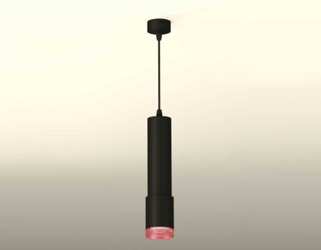Комплект подвесного светильника Ambrella light Techno Spot XP7422003 SBK/PI черный песок/розовый (A2302, C6356, A2030, C7422, N7193)
