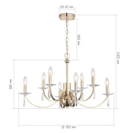 Подвесная люстра ST Luce Elegance SL1405.203.08