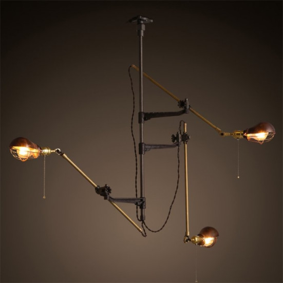 Подвесная люстра Loft-Concept Steampunk Extension Pole Light 40.264-0 3811