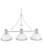 Подвесная люстра Lumina Deco Ettore LDP 710-3 WT+CHR