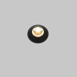 Встраиваемый светильник Maytoni Technical Downlight Round DL058-7W2.7K-TRS-B