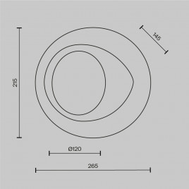 Бра Maytoni Modern MOD435WL-01W