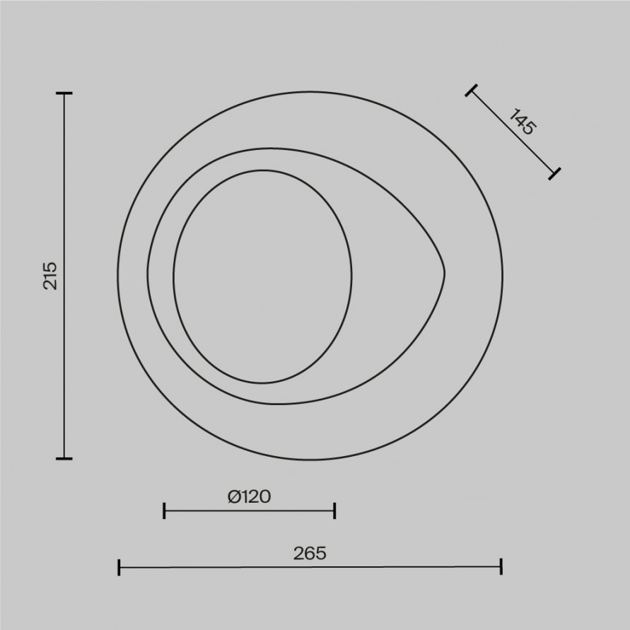 Бра Maytoni Modern MOD435WL-01W