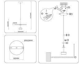 Люстра Ambrella Light HIGH LIGHT LH72611