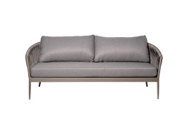 Диван двухместный уличный &quot;Муза&quot; серый