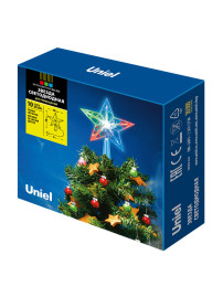 Украшение светодиодное Uniel Звезда разноцветный ULD-H1516-010/DTA Multi Star UL-00005491