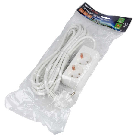 Удлинитель Uniel Ultra 2гн х 5м с/з S-GCU2-5 White UL-00009999