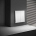 Выключатель встраиваемый S70 для жалюзи 10А, (белый матовый) Voltum VLS020702